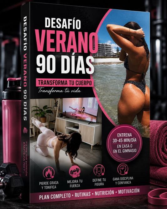 Desafío Verano 90 Días - Plan completo de entrenamiento y nutrición